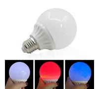 Magnet Control Light Bulb (Three Color Changes,With One Magnetic Ring) Magic Tricks Magician Stage Illusions Gimmicks Mentalism Props