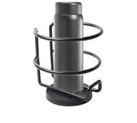 Magnet Cup Holder - Sturdy Drink Organizer, Compact Anti-Rust Mug Support | Magnetic Mounting Plate System, Shockproof Full Grip Cup Holder For Vehicle Interior, Trucks, Utility Cabins Or Road Travel