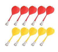 Magnet Dart, Magnetic Connection Dart Needle Magnet Wordpad Securety Flat Heads 5Pcs Red and Yellow