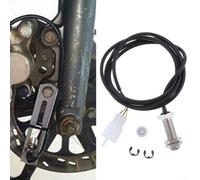 Magnet Digital Odometer Sensor Cable For Motorcycle Speedometer Tachometer With Two Magnets And 3 Pin Connector 0.5 M Length Wire For Bike Dashboard Repair Kit Easy Install Head
