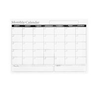 Magnet Dry Erase Fridge Calendar Wall Refrigerator Reusable Whiteboard Monthly Planner No Stain Easy Wipe Long Lasting Sturdy PET Material for Kitchen Organization Family Schedule