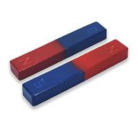 Magnet Educational Long Alnico Bar Magnet Small with North South Identified for Students Teachers Science Education 2Pcs