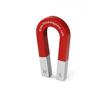 Magnet Expert® 2 Educational Alnico Bar Magnet - North & South Identified (11 x 6 x 75mm) (10 Packs)