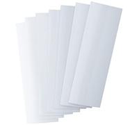 Magnet Expert Flexible Magnetic Labels with Gloss White Dry Wipe Surface ( 120 x 40 x 0.76mm ) ( Pack of 100 )