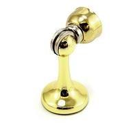 Magnet Expert Shiny Gold Effect Magnetic Door Stop ( 44mm dia x 75mm high ) ( Pack of 1 )
