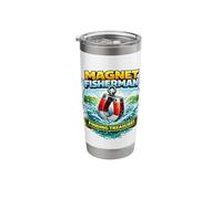 Magnet Fisherman - Finding Treasure! Stainless Steel Insulated Tumbler
