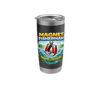 Magnet Fisherman - Finding Treasure! Stainless Steel Insulated Tumbler