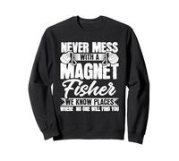 Magnet Fishing Expert Design For Treasure Hunting Trips Sweatshirt