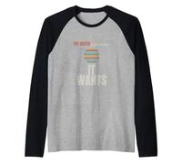 Magnet Fishing - The Water Keeps Whatever - Bridge Spot Raglan Baseball Tee