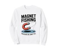 Magnet Fishing Treasure Or Junk Yes Sweatshirt