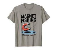 Magnet Fishing Treasure Or Junk Yes T-Shirt