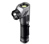 Magnet Flashlight,Rechargeable Magnetic Flashlight | Outdoor Portable Torch 90-Degree Adjustable Corner Work Light for Night Hiking Mechanic Home Car Garage Bedroom Fishing Hunting Travel