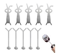 Magnet for Cat Eye Gel Polish, 20Pcs Cateye Magnet for Nails, Heart & Rabbit & Bear Shape Metal Cat Eye Gel Nail Polish for DIY Manicure Kit, Home