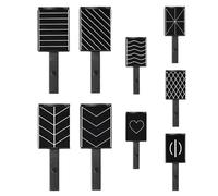 Magnet for Nails - 9 Piece Comprehensive Manicure Instruments - Ladies Powerful Nail Magnet Package | for Women Adults Beginners Crafts Designs Home Salon and Travel