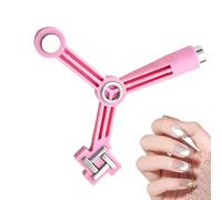 Magnet For Nails - Create Stunning Designs Easily | 4-in-1 Professional Nail Magnet Set Portable | For Beginners Experts Salon Home Travel Triangle Star Windmill Shapes Strong Magnetic Cylinde