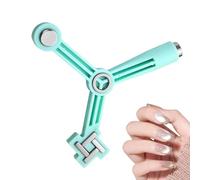 Magnet for Nails, DIY Triangular 4-In-1 Portable System, Professional Grade Tool, Sturdy High-Density Magnetic Core, Industrial Strength Manicure Guard with Modern Style