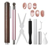 Magnet for Nails French Manicure Design Glitter Set