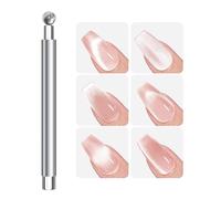Magnet for Nails | Kitten Eye Nail Craft Magnet with 2 Tips,Ergonomic Grip Multi-Functional Beauty Accessories for Gathering Salon Studio Dating Fingernails Polish