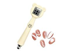 Magnet for Nails Strong Portable Ergonomic Cute Panda Manicure Pen | multi shaped nail magnets for women beginners on the go home salon outside wedding spa care