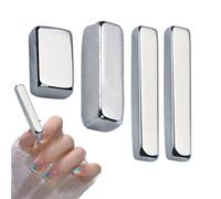 Magnet For S - 4X Square Nail Magnets, Gel Polishes Tool, Diverse Salon Art Accessory, Acrylic Nails Design | Create Professional Nail Magnet Tool For Gel Effects Manicure Pedicure
