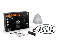 Magnet Game | Chess Game Magnetic with String,Educational Brain Teaser, Two Player Strategy Toy for Classroom Dormitory Home Picnic Camping Family Friends Teens