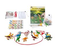 Magnet Game with String Chess Toy with 20 Dinosaur Stones