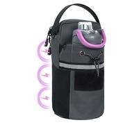 Magnet Gym Bag - Water Bottle Carrier Tote with Detachable Strap,Workout Magnetic Strap Bag - for Travel Workout Sports Fitness Running Office Commuting Cycling