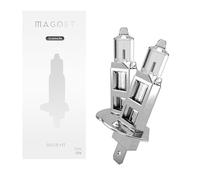 Magnet H1 Halogen Bulbs 55W 12V (x2) P14.5S - 3400K Warm White Light - Stable Life Range - Long Life - Code/Road Lights