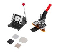 Magnet Maker Machine DIY Photo Square 50x50mm with Paper Cutter & 100 Materials for Custom Fridge Magnets, 2x2in Photo Maker, Easy to Use