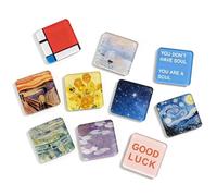 Magnet Making Kit - 10 Piece Photo Craft Adhesive Set, Clear Refrigerator Magnet Design Accessories | DIY Art Craft Usage Kitchen Classroom Cabinet Picture Project Activity Fun