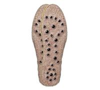 Magnet Massage Fever Health Care Massage Insole Magnetic Therapy Acupoint Therapy Linen Super Soft(Beige,44)