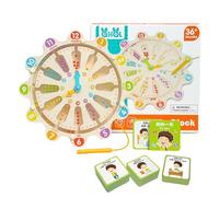 Magnet Maze,Magnet Maze Clock Puzzle Board - Matching Game Educational Toys, Preschool Learning Activities Fine Motor Skills Puzzle Games for Kids