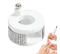 Magnet Nail Tool,Automatic 360 Degree Rotating | Strong Magnet Nail Gel Art Tool,for Home Salon Daily Travel Crafting Design Painting Practice Women Adults