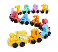 Magnet Number Train Set for Toddlers 1-4 Years Old - Counting & Color Sorting Toy, Preschool Educational Learning Activity, Magnetic Train Birthday Gift for Boys and Girls Ages 1-3, 2-4