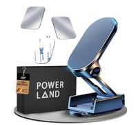 Magnet Phone Holder for Car【Foldable Magnetic Phone Mount】Universal 360 ° Rotation Magnetic Phone Car Mount with Bendable Base, car phone mount with iPhone Samsung All smartphones