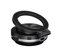 Magnet Phone Holder - Powerful Suction Mount 360° Rotating Cellphone Stand Adjustable Cradle Secure Holder Versatile Placement | for home office vehicle bathroom fitness mirror countertop convenience