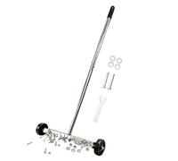 Magnet Pick Up Wand - Forty Inch Extension Rod, Handheld Ergonomic Retriever | Heavy Duty Hardware Collection Broom for Nails Screws Bolts Scraps Garden Lawn Workshop Driveway Repairmen Handyman