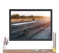 Magnet Picture Frames For Fridge - 32.5 X 23.8cm Self Adhesive A4 Magnetic Picture Frame, Waterproof Clear Sign Holders For Paintings, Display Frame Wall Mount Clear For Office Window Door Fridge Whi
