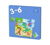 Magnet Puzzle | Portable Preschool Educational Toys,Cartoon Travel Puzzles for Kids - for Car Airplane Road Trip Vacation Home School