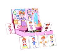 Magnet Puzzles,Double-Sided Magnetic Play Game | Face Changing Puzzles | for Kids Girl Teens Toddler Family School Home