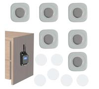 Magnet Remote Holder,Wall Mounted Remote Control Holder - Adhesive No Drilling Controller Organizer for Router Cabinets Patch Board Bedroom Study