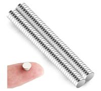 magnet Round Strong 100 PCS 5x2mm Neodymium Small Magnets for Whiteboards, Fridge, Crafts, Notice Board or Picture