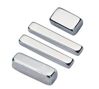 Magnet Set - 4 Piece Metal Magnets Strong Suction, Portable Grip, Lightweight, Handle | Gel UV Magnetic Art Tool For Shimmer Line Designs Acrylic Nails Home Salon Nail Parties