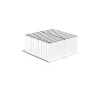 Magnet Store 10mm x 10mm x 2mm Block Neodymium Magnet N42 (1.41KG Pull) - Extra Strong for DIY, Crafts, and Woodworking (20)