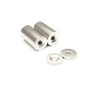 Magnet Store 14mm X 3.6mm (3.5mm Hole) Countersunk Neodymium Magnet N42 (Pull 3.52Kg) - 5 Magnet(S)