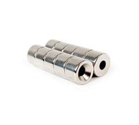 Magnet Store 15mm X 10mm X (6mm Hole) Countersunk Neodymium Magnet N42 (Pull 3.92Kg) - 50 Magnet(S)