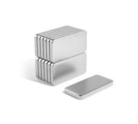 Magnet Store 16mm X 8mm X 2mm Neodymium Block Magnet N52 (2.06Kg Pull) - 10 Magnet(S)