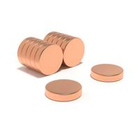 Magnet Store 18mm X 4mm Copper Plated Neodymium Disc Magnet N52 (6.74Kg Pull) - 500 Magnet(S)
