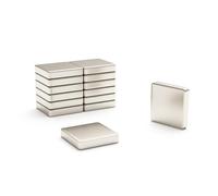 Magnet Store 20 Pack 10x10x2mm Block Neodymium Magnets N42 Rare Earth