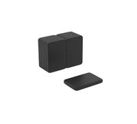 Magnet Store 20 Pack 15x10x2mm Black Epoxy Neodymium Block Magnets N45